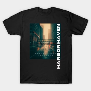 City lights with typography T-Shirt